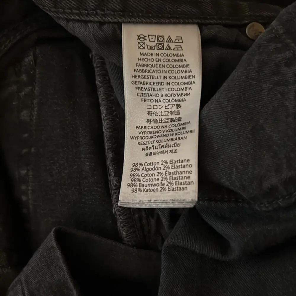 Michael Kors Grant Classic-Fit Stretch Faded Black Jeans 29/30